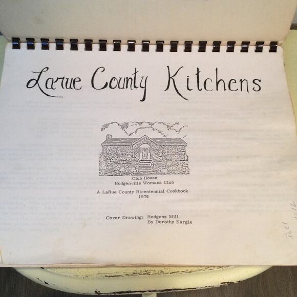 Larue County Kitchens of Kentucky Cookbook - Picture 2 of 6